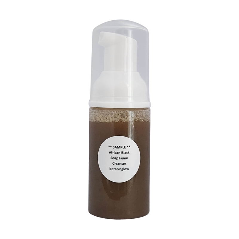 African Black Soap Foam Cleanser Sample Size